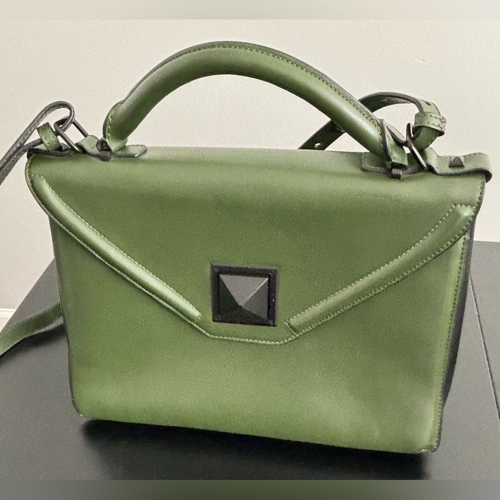 L.A.M.B. Elin Turnlock Satchel / Crossbody / Briefcase